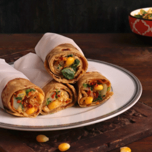 Spinach Corn Wrap