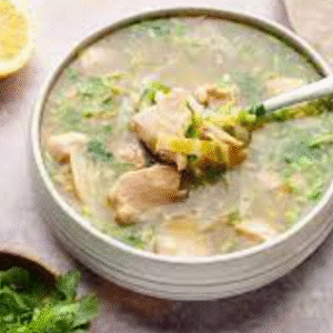 Chicken Lemon Coriander Soup