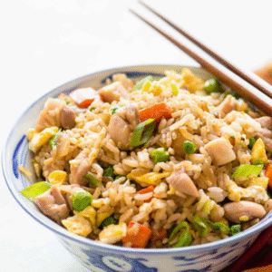 Egg Chicken Fried Rice