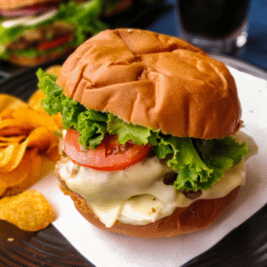 Loaded Crunchy Veg Burger