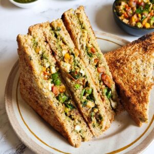 Crunchy Paneer Cheese Sandwich